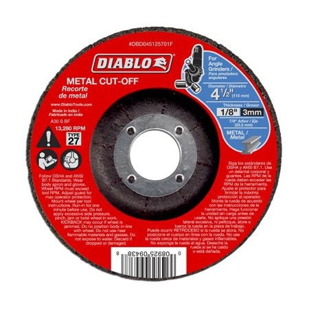 Diablo 45x18x78 MTL Disc DBD045125701F
